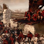 Total War: Rome 2 скриншот бой на стене